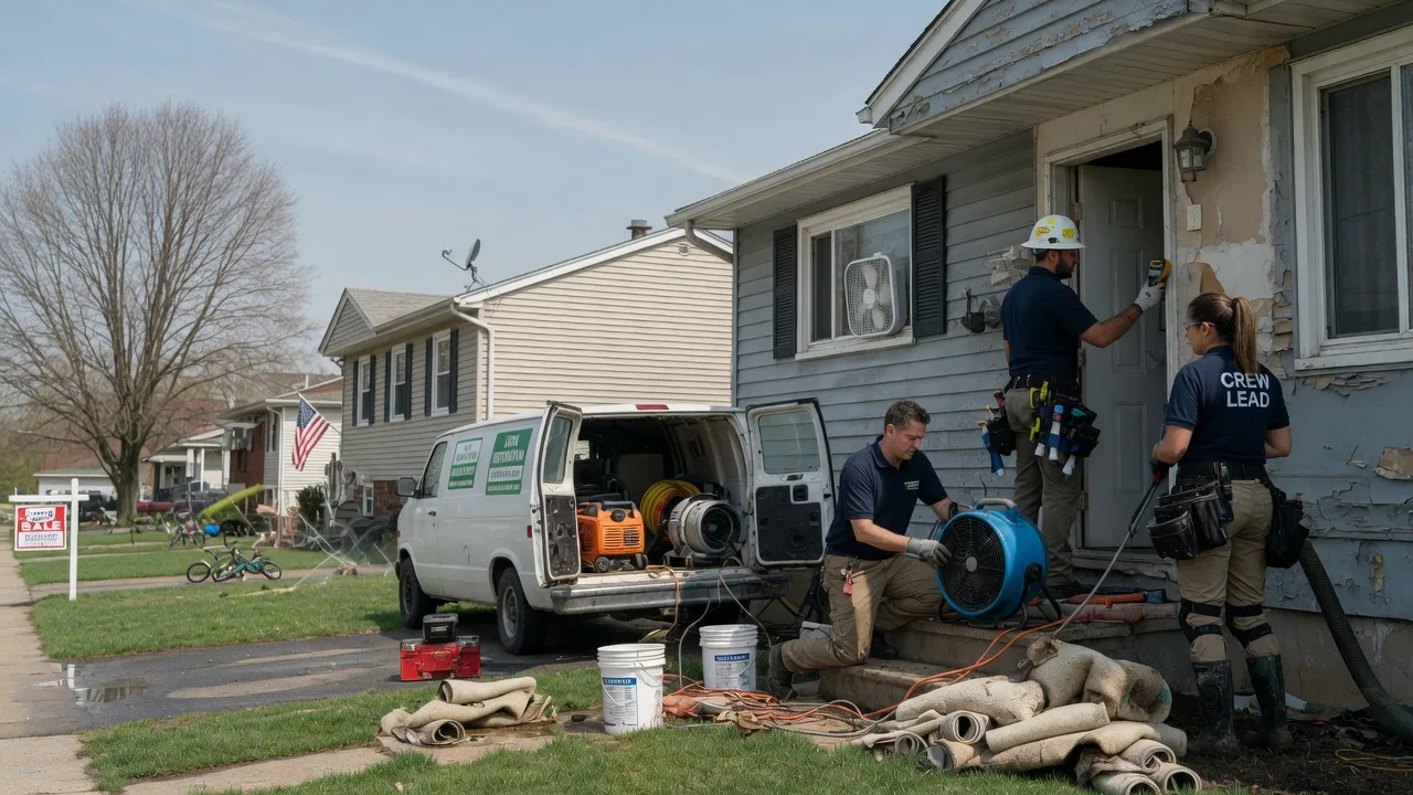 Flood Cleanup in Bryans Road, MD near me